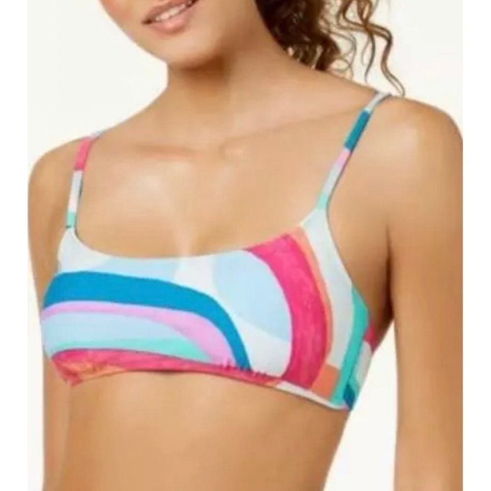 NWT Hula Honey Bikini Top Size XS Medium or Large Flying Colors Juniors Swimsuit